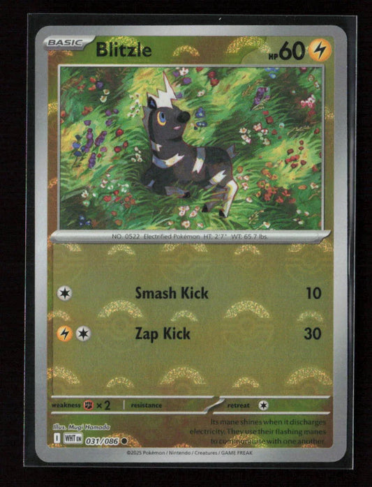 Blitzle Common SV: White Flare 031/086 NM - Kang's Collectibles