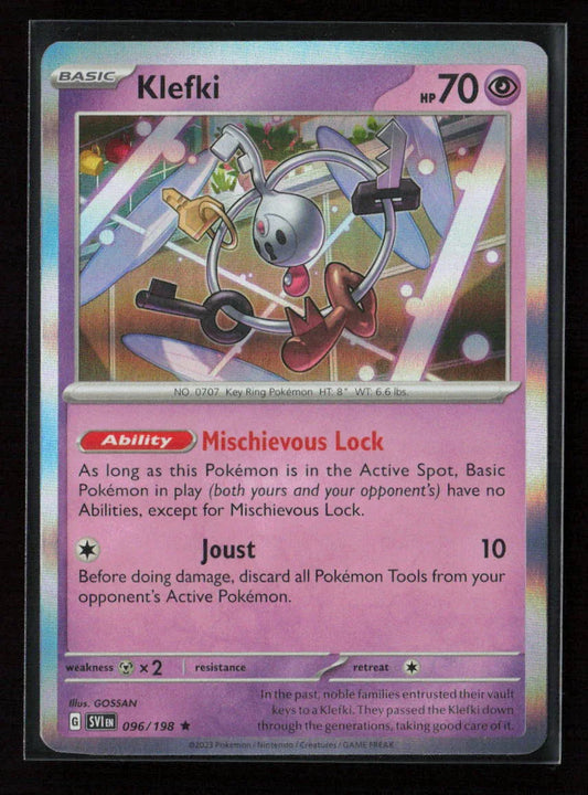 Klefki Rare SV01: Scarlet & Violet Base Set 096/198 NM - Kang's Collectibles