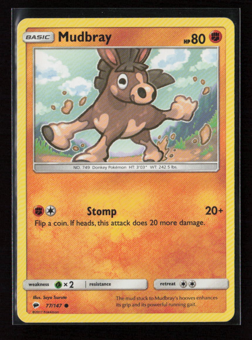 Mudbray Common SM - Burning Shadows 77/147 LP