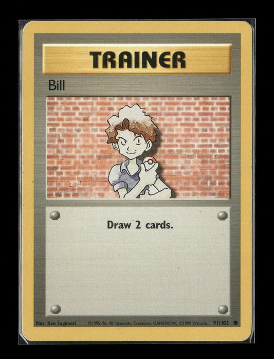 Bill Common Base Set 091/102 LP - Kang's Collectibles