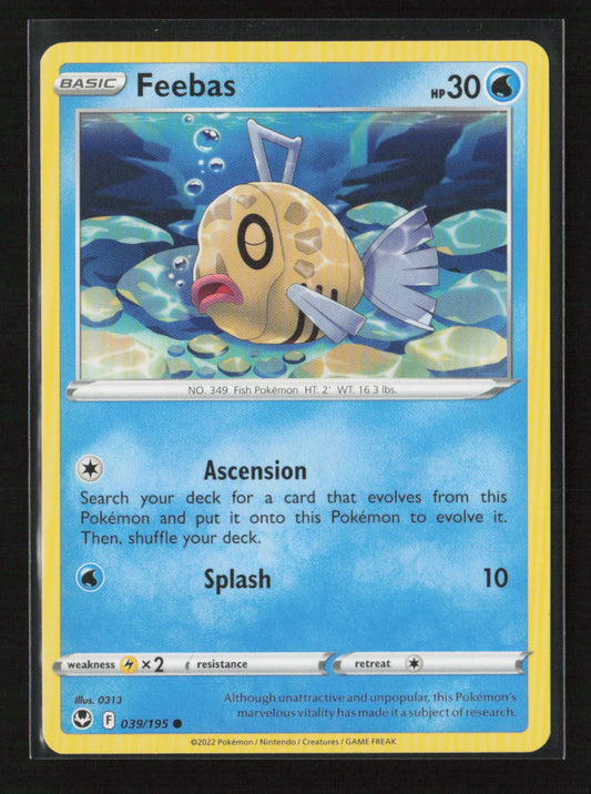 Feebas Common SWSH12: Silver Tempest 039/195 LP
