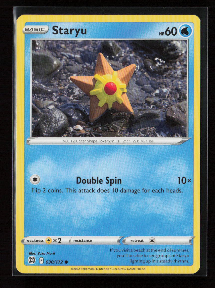 Staryu Common SWSH09: Brilliant Stars 030/172 NM