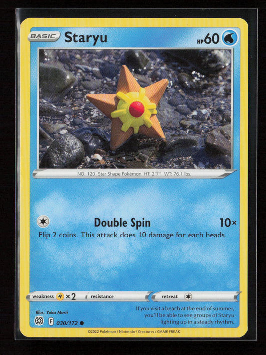 Staryu Common SWSH09: Brilliant Stars 030/172 NM