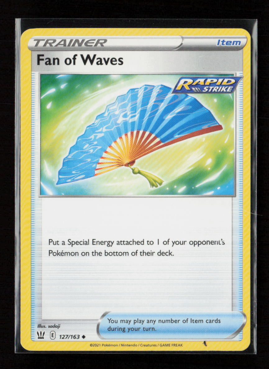 Fan of Waves Uncommon SWSH05: Battle Styles 127/163 LP