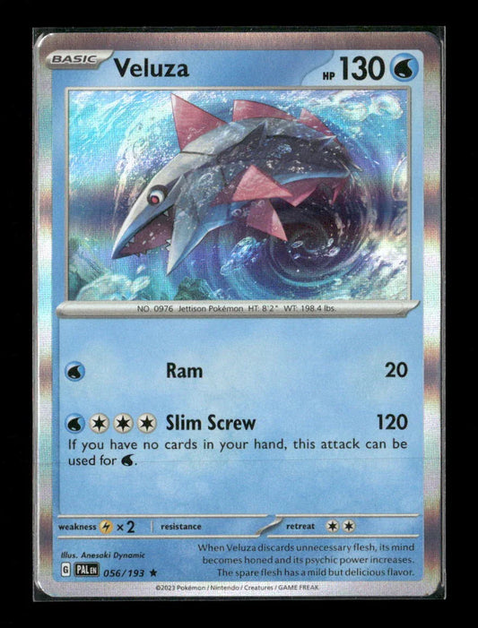 Veluza - Rare SV02: Paldea Evolved 056/193 LP - Kang's Collectibles