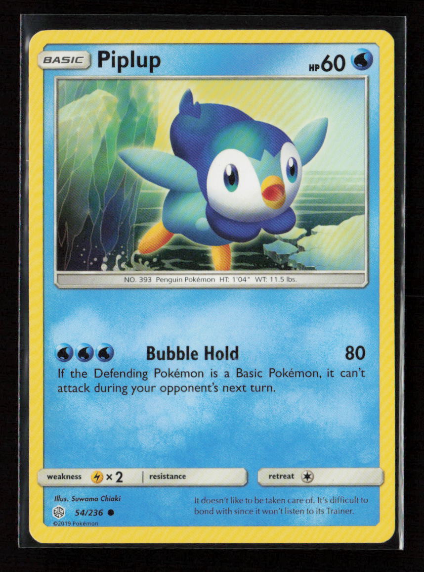 Piplup Common SM - Cosmic Eclipse 54/236 LP