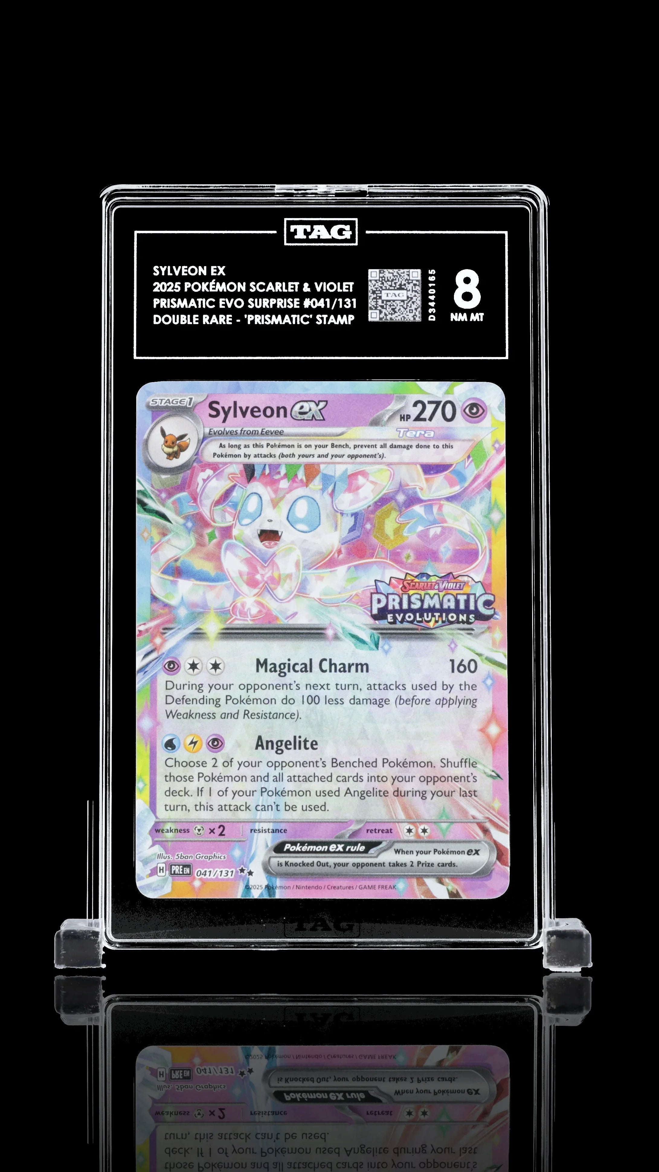 TAG 8 - Sylveon ex. #041 Stamped - Kang's Collectibles