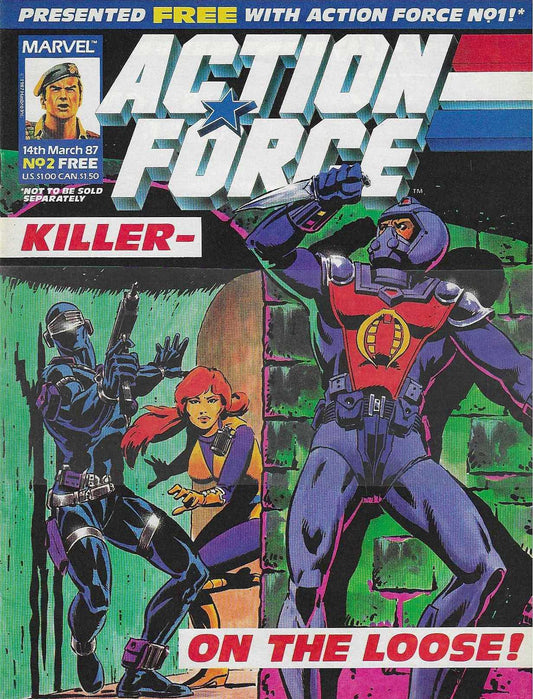 Marvel UK: Action Force #1 & 2 - Kang's Collectibles
