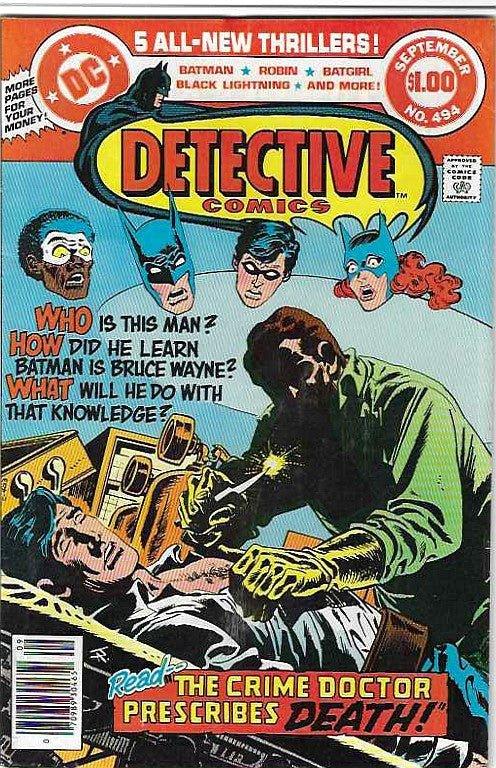 Detective Comics #494 - Kang's Collectibles