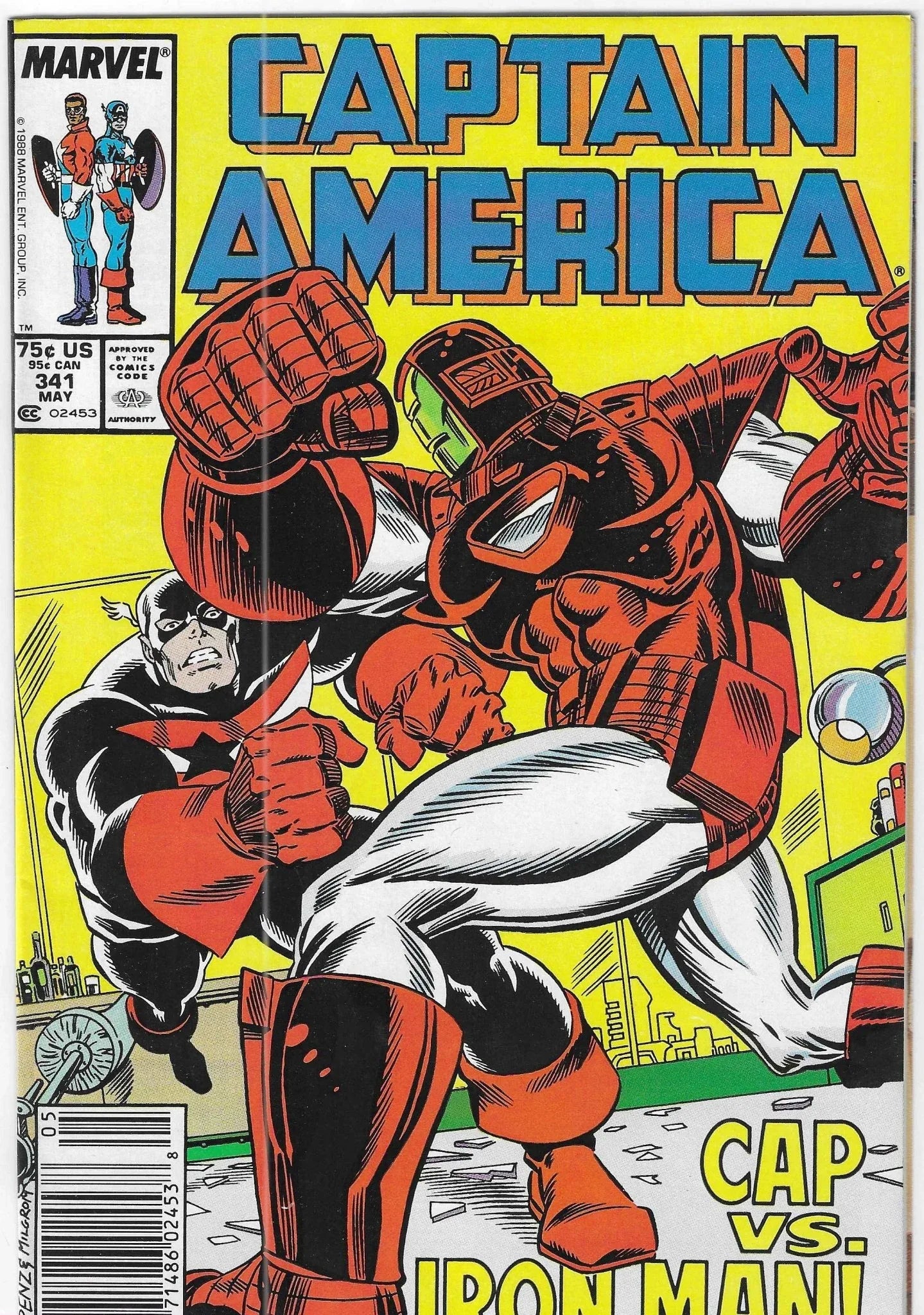 Captain America #341 - Kang's Collectibles