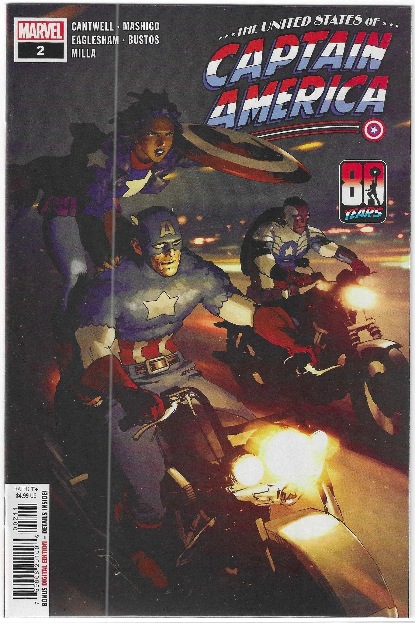 United States of Captain America #2 - Kang's Collectibles