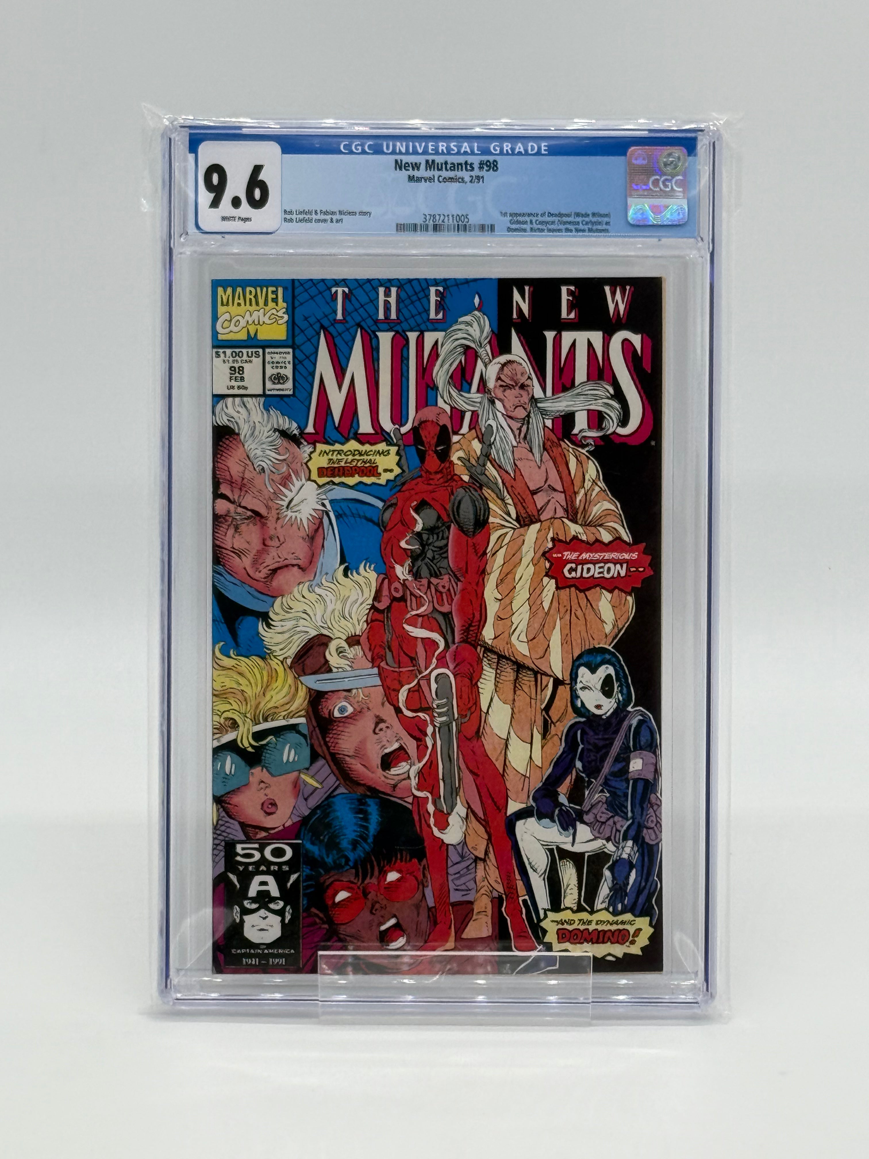 New Mutants #98 CGC 9.6 - Kang's Collectibles