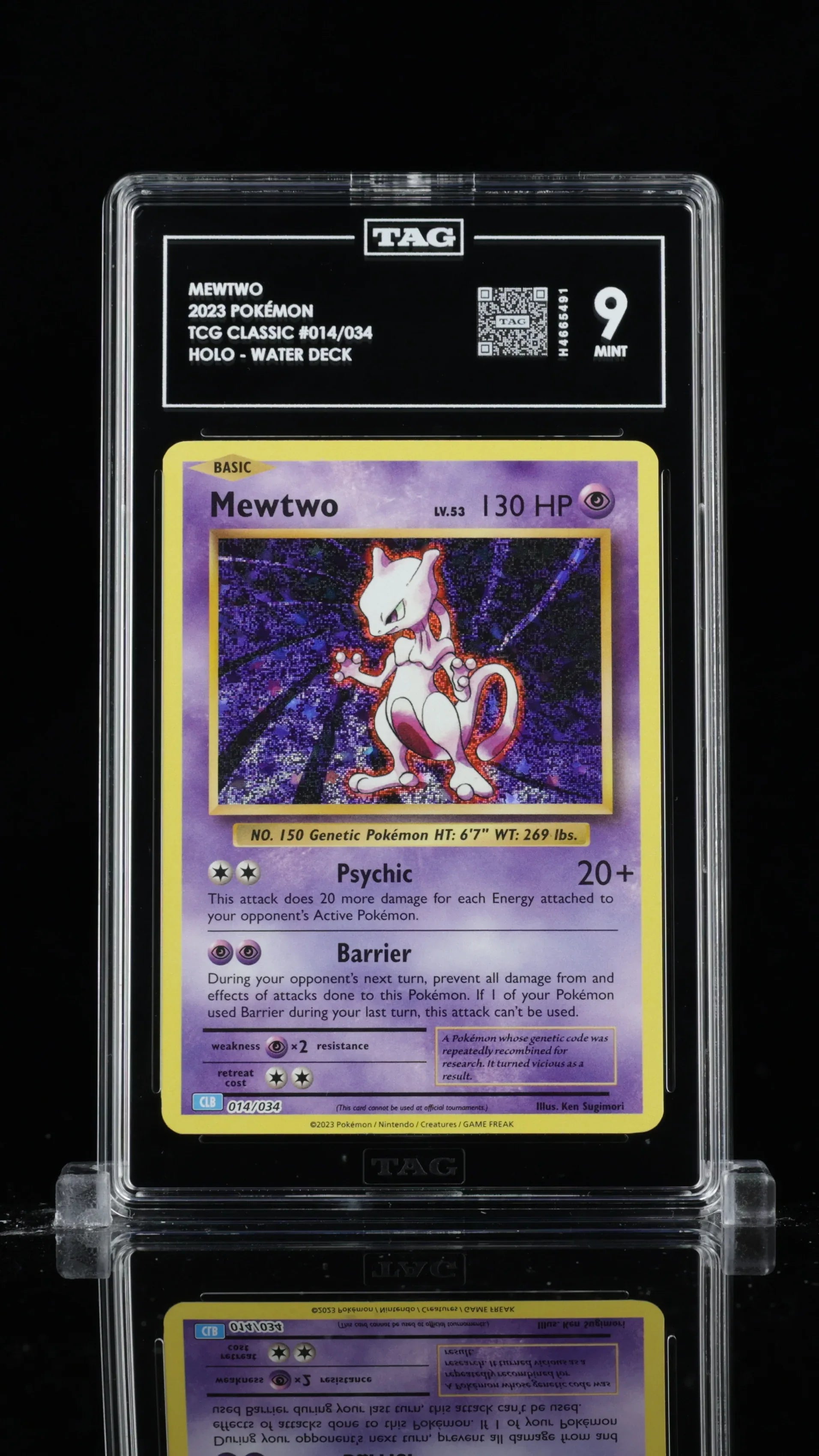 TAG 9 - Mewtwo #014 - Kang's Collectibles