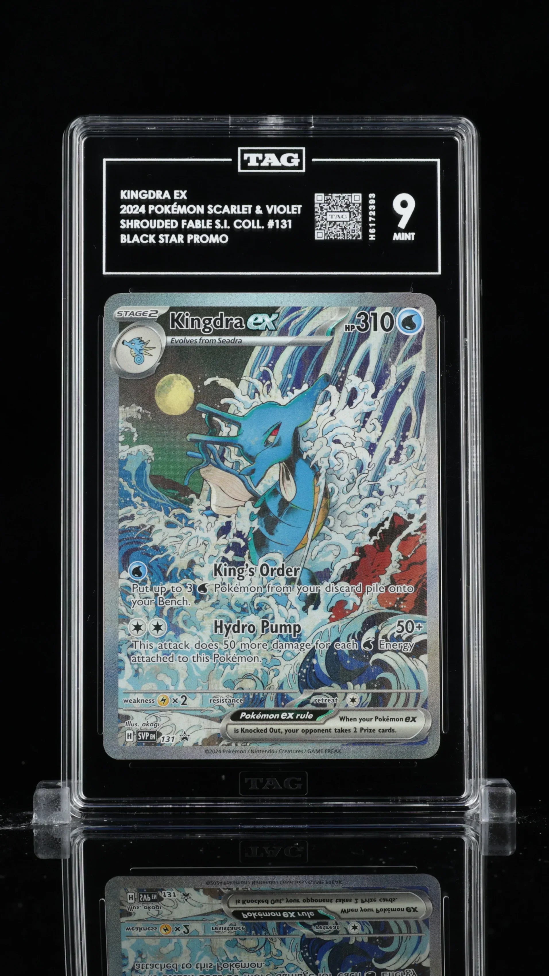 TAG 9 - Kingdra ex. #131 Promo - Kang's Collectibles