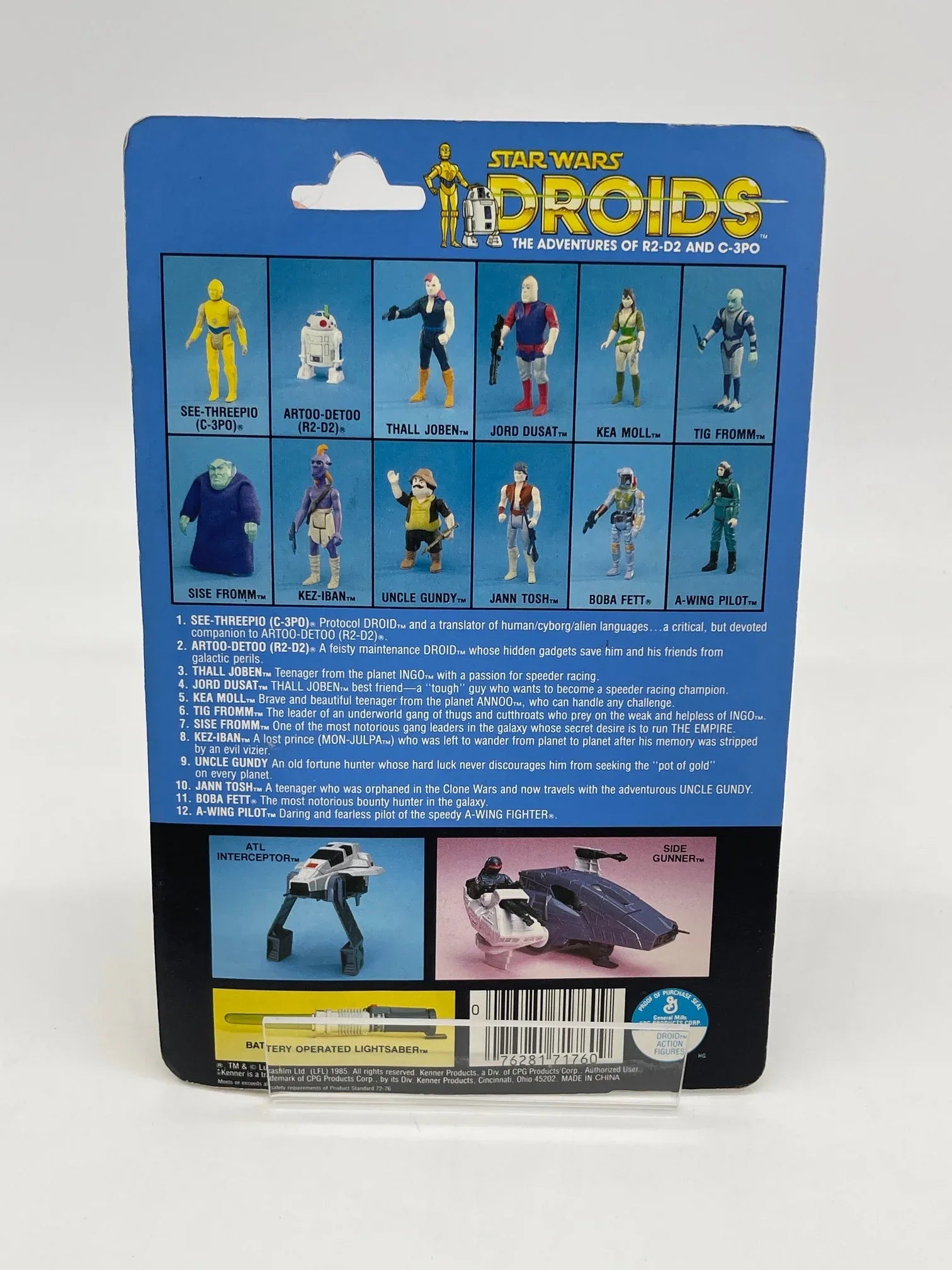1985 Droids - Kez-Iban MOC - Kang's Collectibles