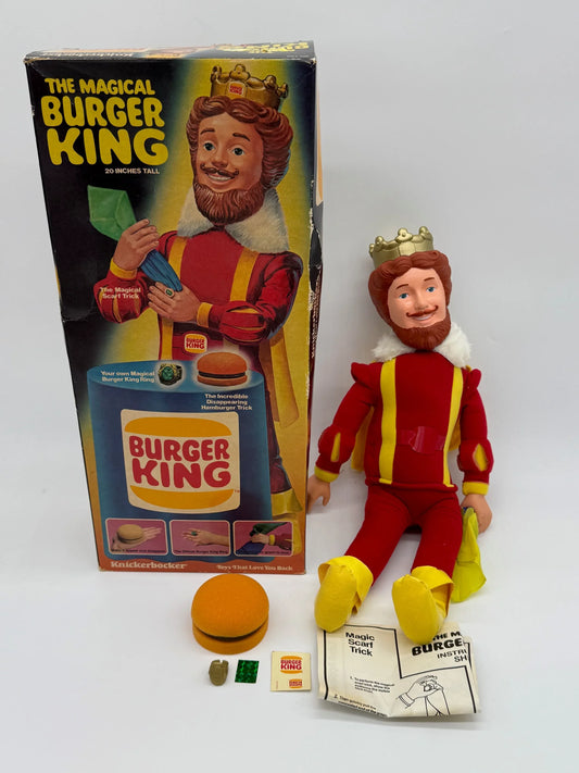 1980 Knickerbocker The Magical Burger King MIB - Kang's Collectibles