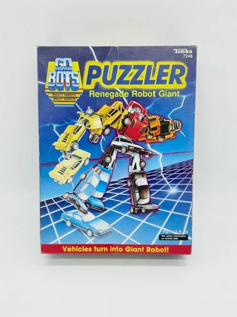 1985 Bandai GoBots - Puzzler CIB - Kang's Collectibles