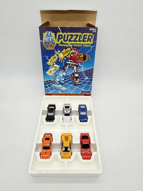 1985 Bandai GoBots - Puzzler CIB - Kang's Collectibles
