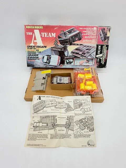 1983 A-Team - Roughriders Great Escape Stunt Set - Kang's Collectibles
