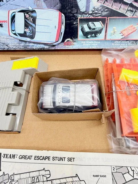 1983 A-Team - Roughriders Great Escape Stunt Set - Kang's Collectibles