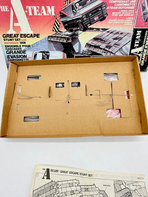 1983 A-Team - Roughriders Great Escape Stunt Set - Kang's Collectibles