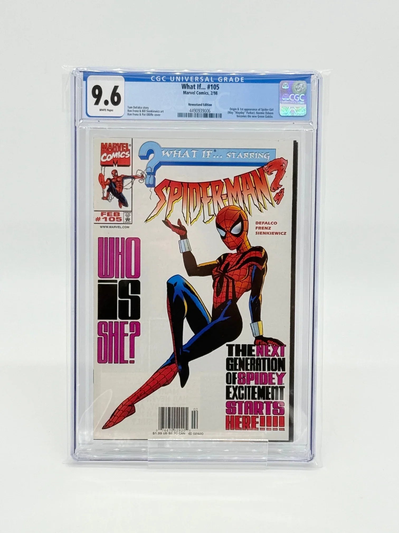 What If? #105 CGC 9.6 - Kang's Collectibles