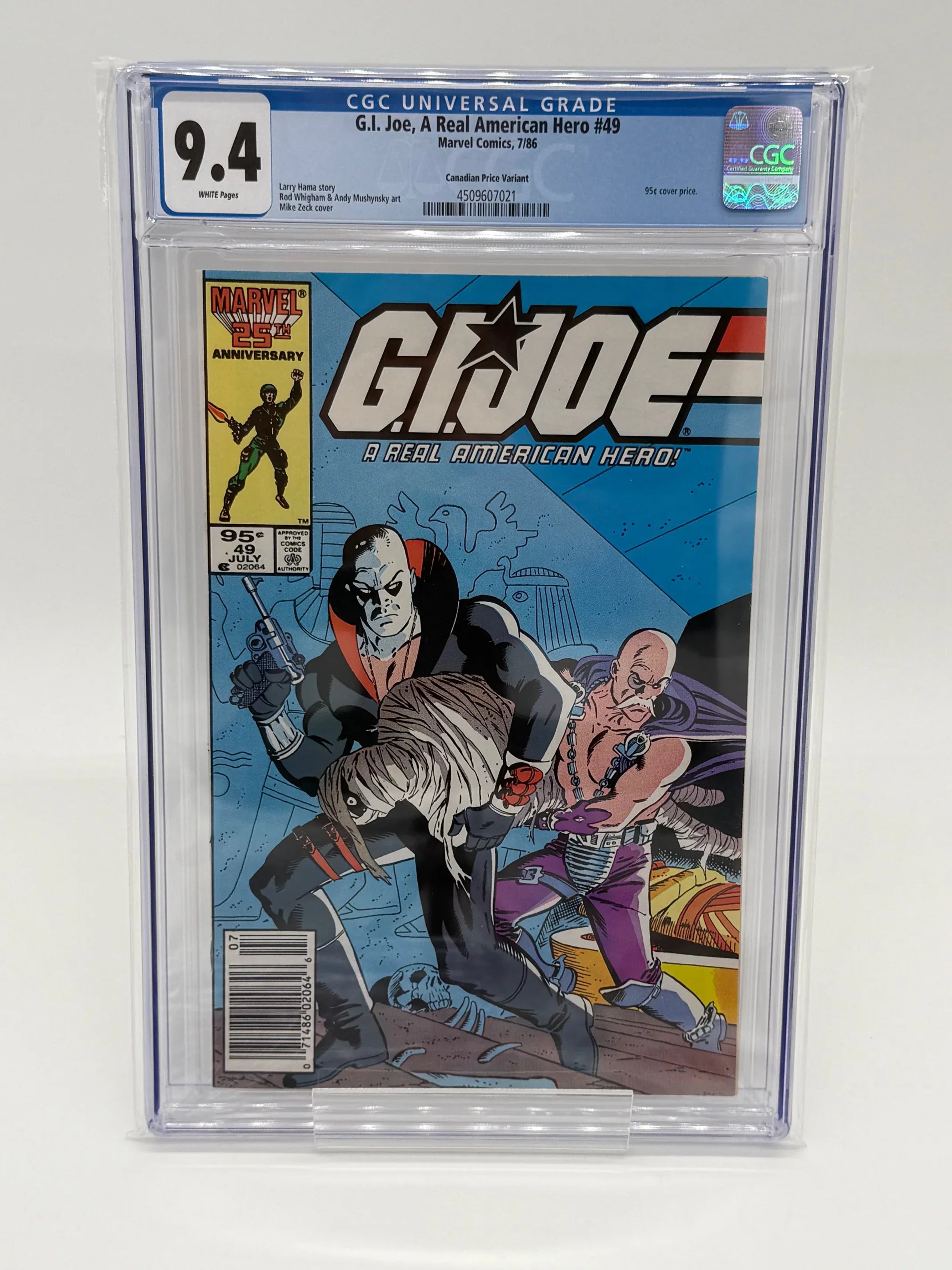 GI Joe #49 CGC 9.4 - Kang's Collectibles