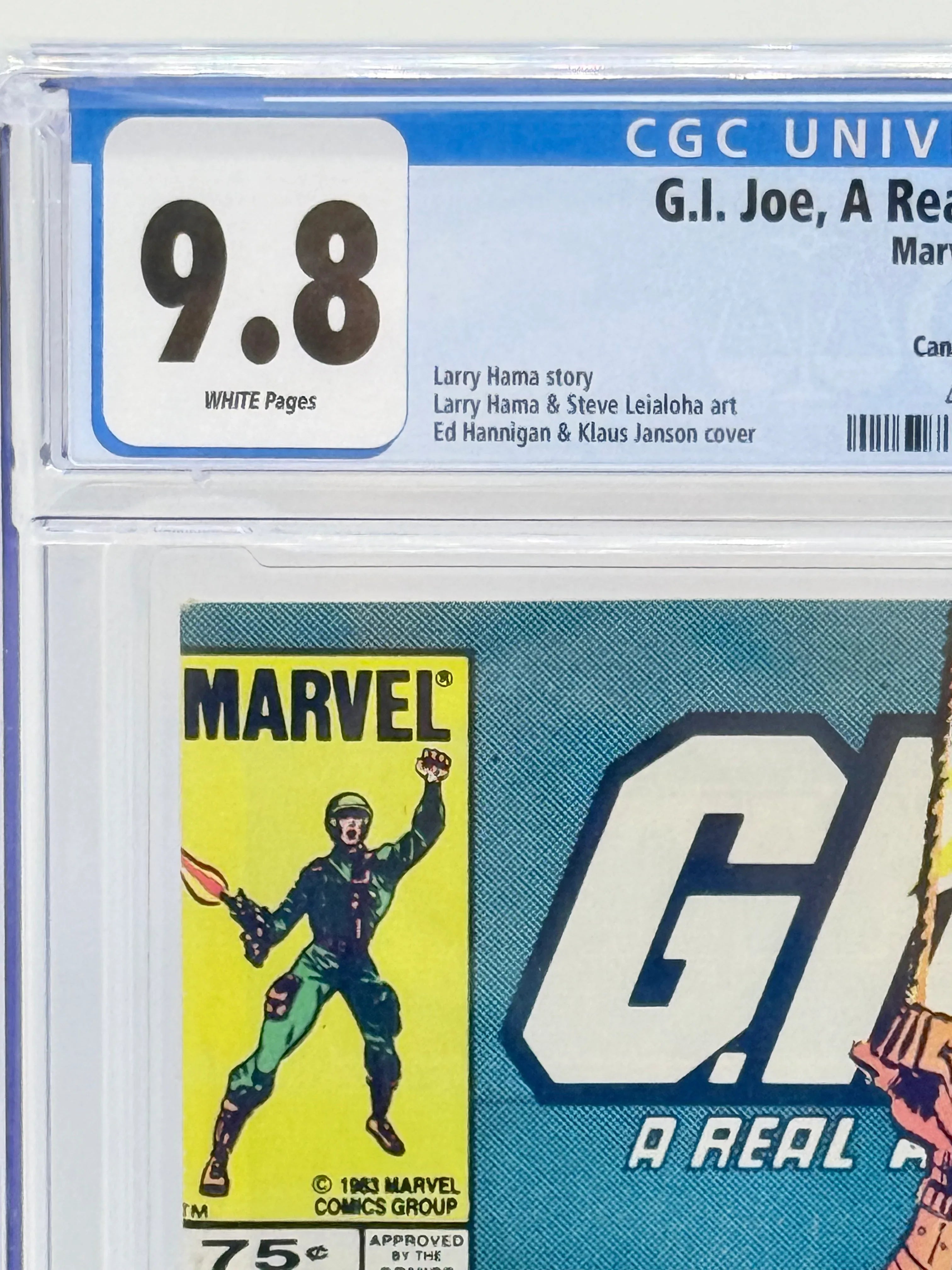 RARE G.I. Joe #21 - Canadian Price Variant - CGC 9.8 - Kang's Collectibles