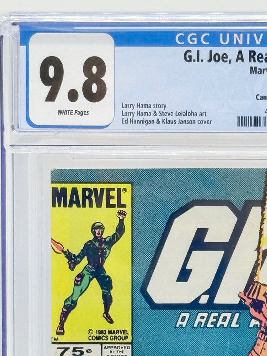 RARE G.I. Joe #21 - Canadian Price Variant - CGC 9.8 - Kang's Collectibles