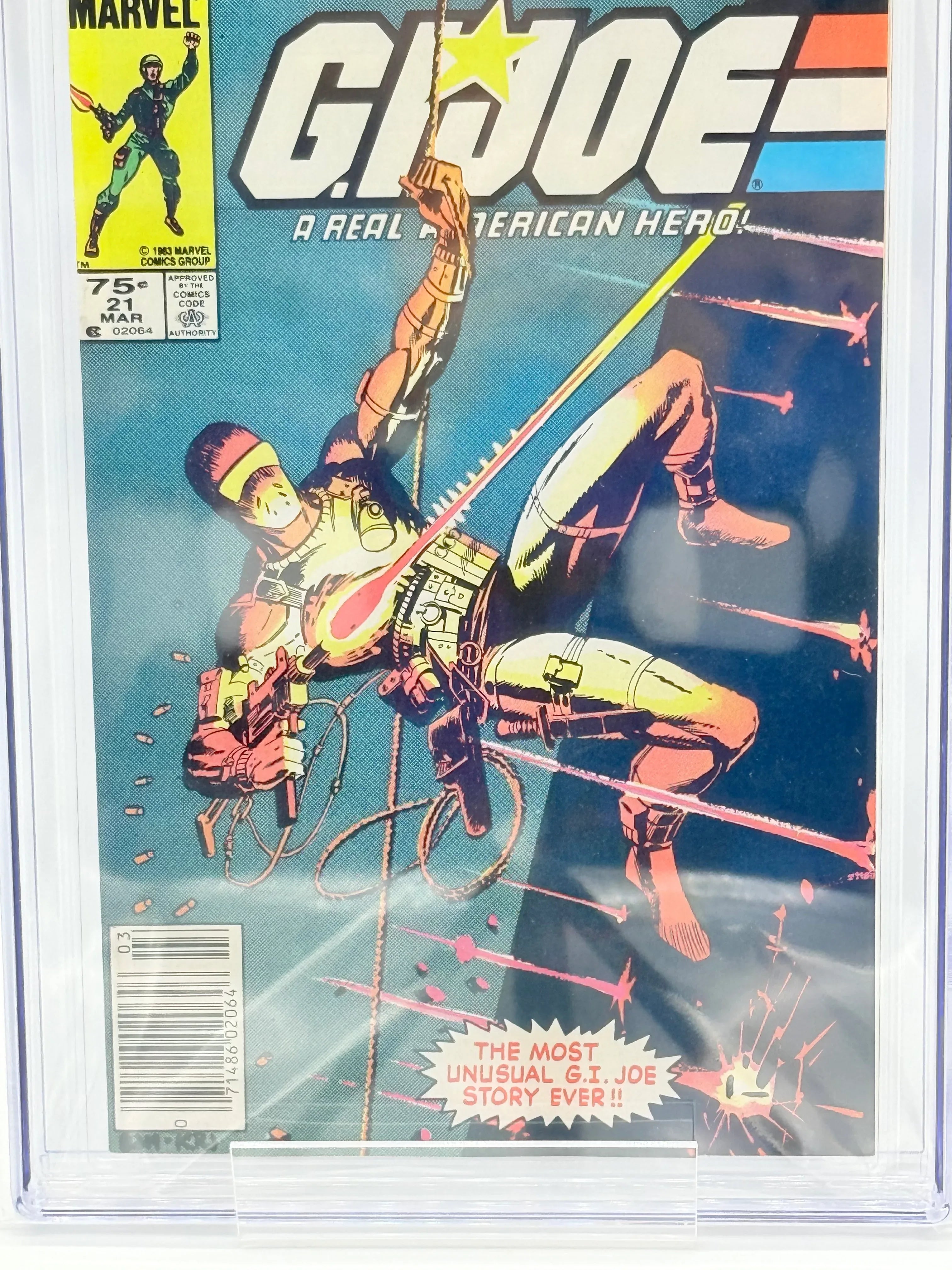 RARE G.I. Joe #21 - Canadian Price Variant - CGC 9.8 - Kang's Collectibles