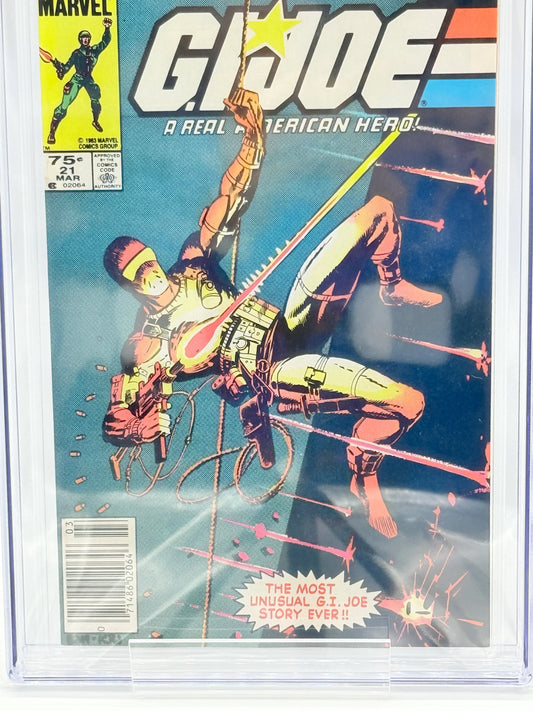 RARE G.I. Joe #21 - Canadian Price Variant - CGC 9.8 - Kang's Collectibles