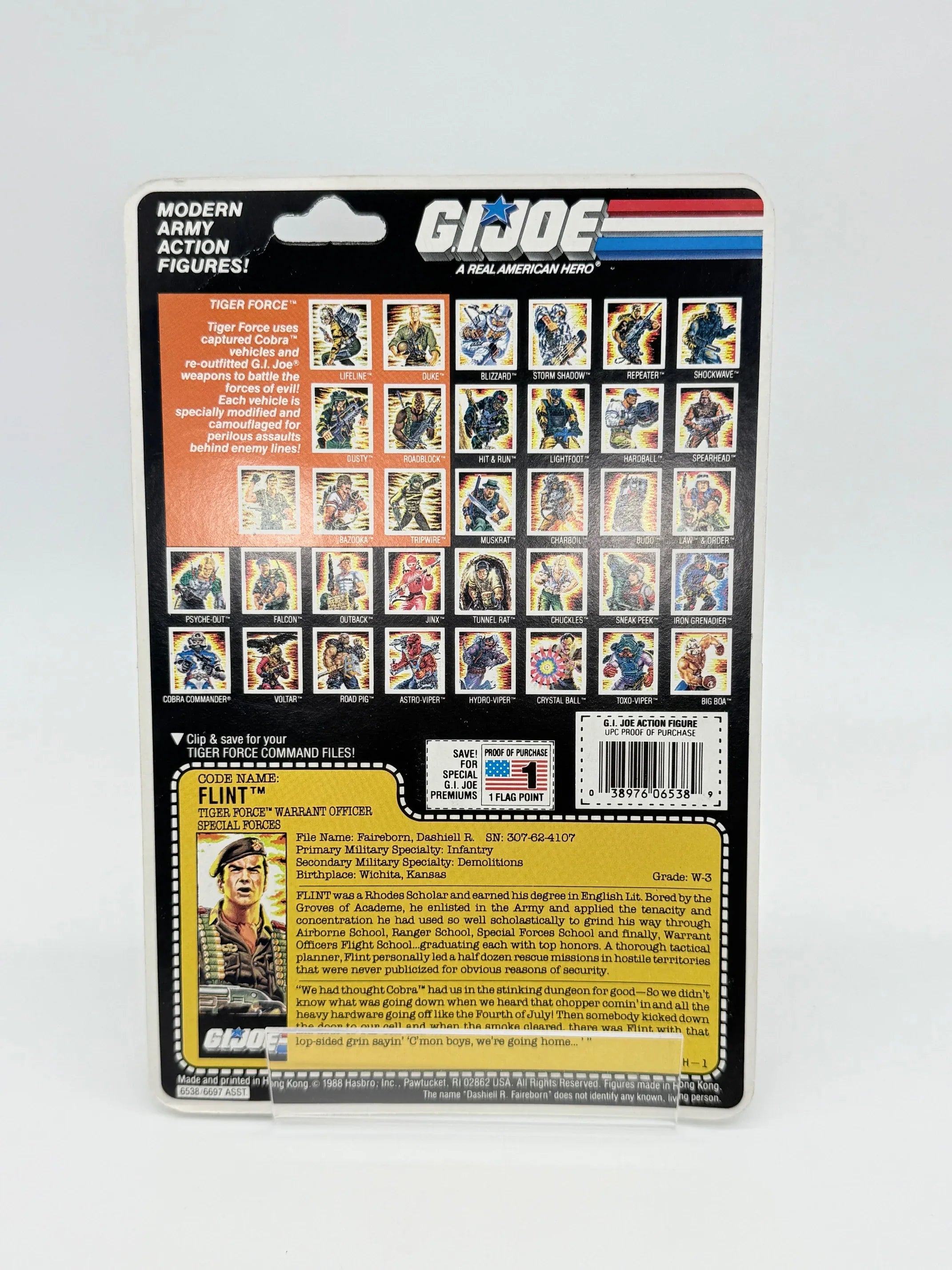 GI Joe - Tiger Force Flint - MOC - Kang's Collectibles