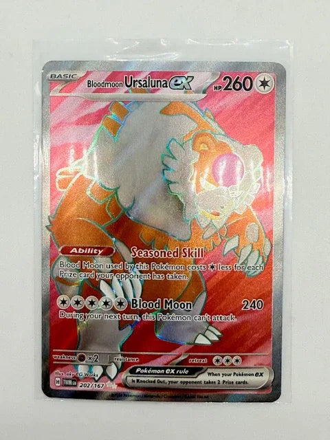 Bloodmoon Ursaluna EX 202 - Kang's Collectibles