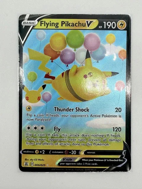 Flying Pikachu V #006 - Kang's Collectibles