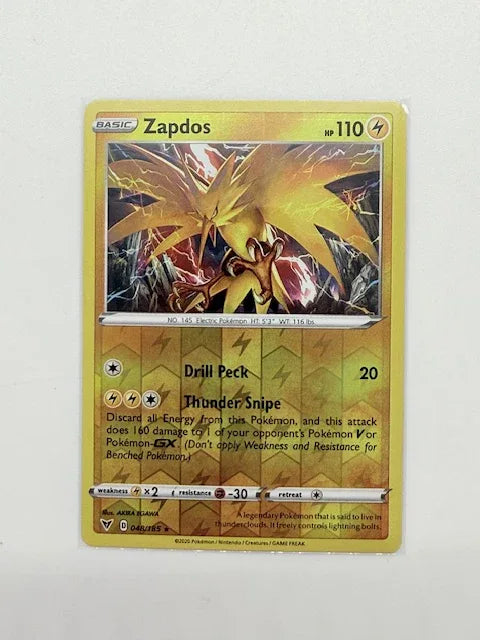 Zapdos - Reverse Holo 048 - Kang's Collectibles
