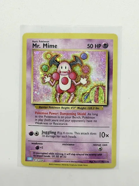 Mr. Mime - HOLO. #013 - Kang's Collectibles