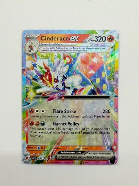 Cinderace EX #028 - Kang's Collectibles