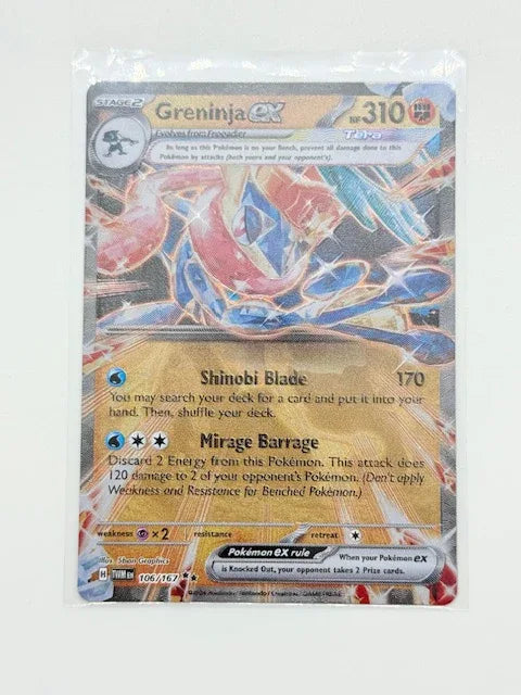 Greninja EX - GAMESTOP Metal Promo - Kang's Collectibles