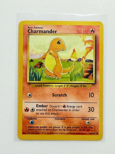 Charmander - Base Set #46 - Kang's Collectibles