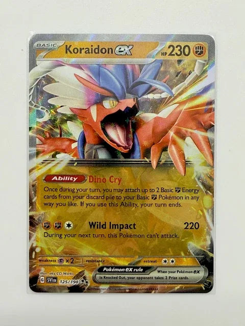 Koraidon EX #125 - Kang's Collectibles