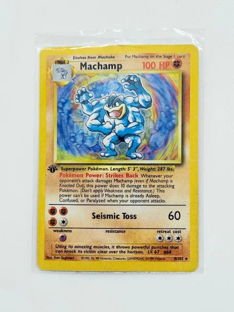 Machamp - First Edition - Kang's Collectibles
