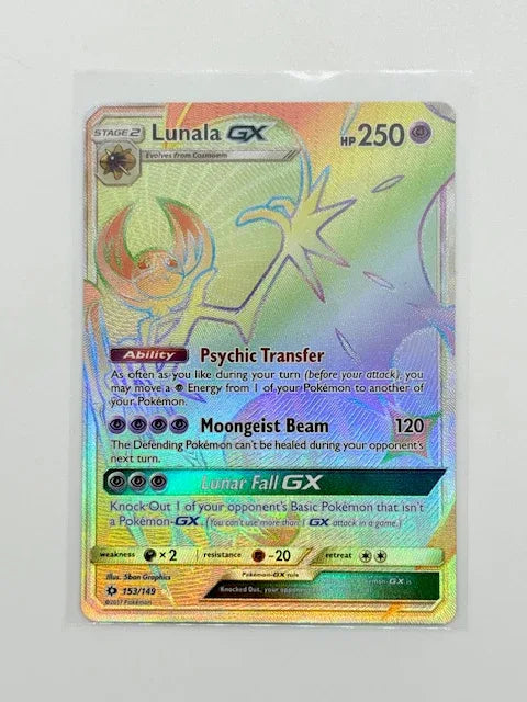 Lunala GX #153 - Kang's Collectibles