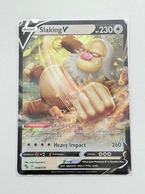 Slaking V #058 - Kang's Collectibles