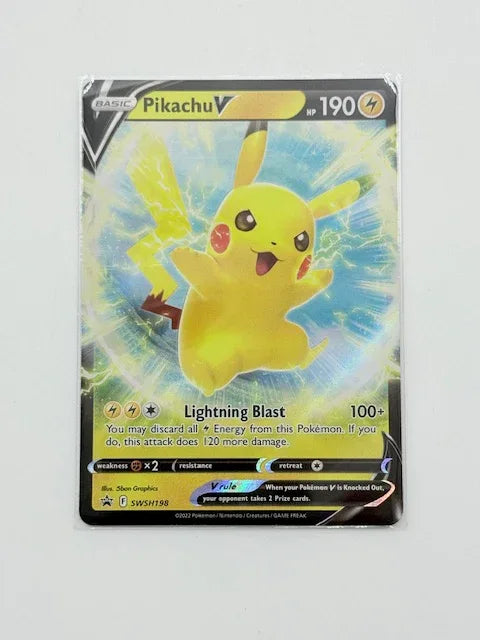 Pikachu V #SWSH198 - Kang's Collectibles