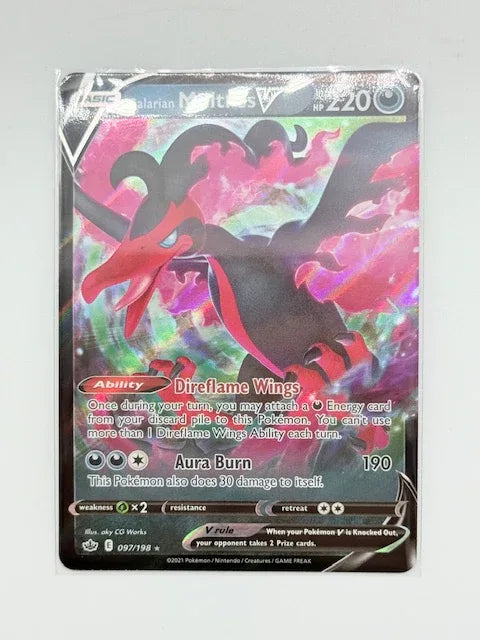 Galarian Moltres V #097 - Kang's Collectibles