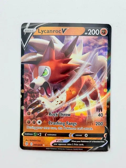 Lycanroc V #091 - Kang's Collectibles