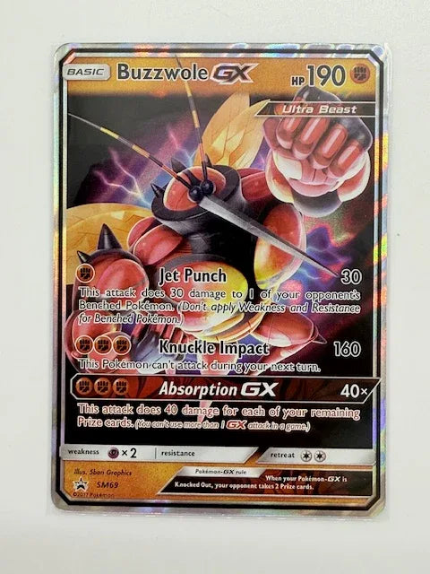 Buzzwole GX #SM69 - Kang's Collectibles
