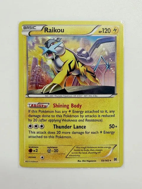 Raikou - HOLO #55 - Kang's Collectibles