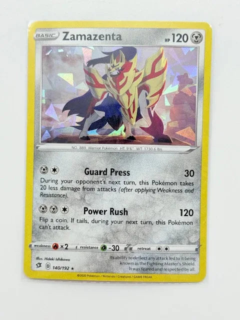 Zamazenta - Cracked Ice #140 - Kang's Collectibles
