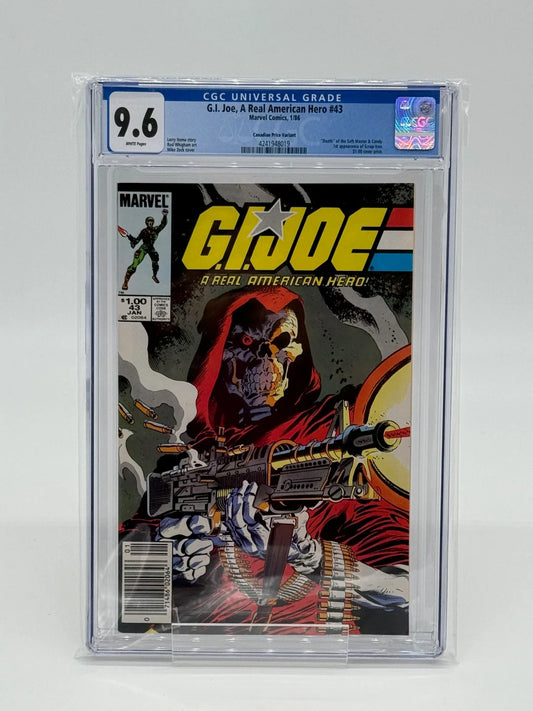 GI Joe #43 - CGC 9.6 - Canadian Price Variant - Kang's Collectibles